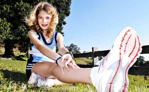 She's come a long way: Marlie Campton, 12, of Binna Burra. She's come a long way: Marlie Campton, 12, of Binna Burra.